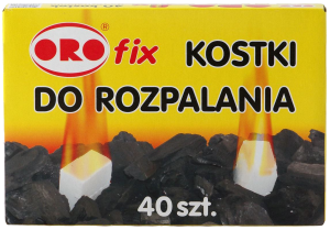 Oro-fix Podpałka do grilla bezzapachowa 40 szt.
