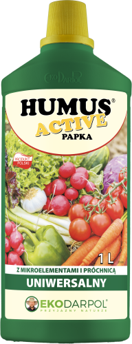 Nawóz uniwersalny Humus Active Papka z mikroelementami i próchnicą 1 l