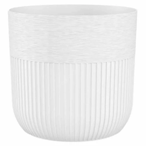 Osłonka na doniczkę Luca Petit 12 cm biała