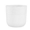 Osłonka na doniczkę Luca Petit 12 cm biała