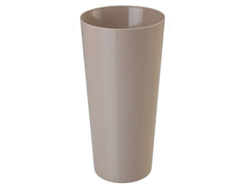 Osłonka na doniczkę Tuba Vulcano 15 cm cafe latte