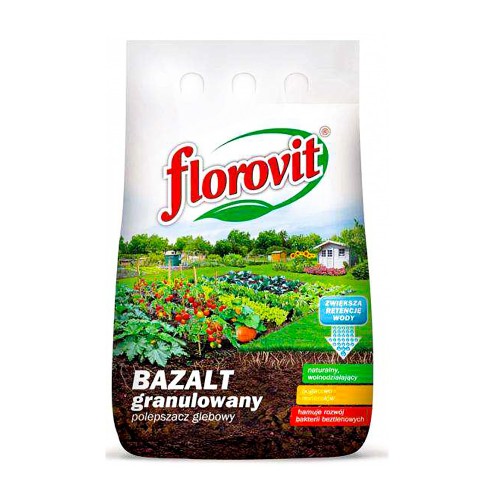 Florovit Bazalt granulowany polepszacz glebowy 10 kg