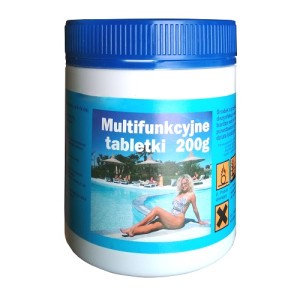 Florada Chlor do basenu w tabletkach 3 x 200 g (0,6 kg)