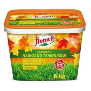 FLOROVIT granulowany jesienny nawóz do trawników 8 kg