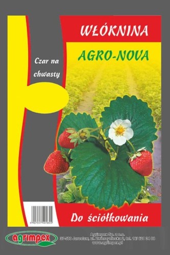 Agrowłóknina  Agro Nova ściółkująca na chwasty czarna 3,20x5 m