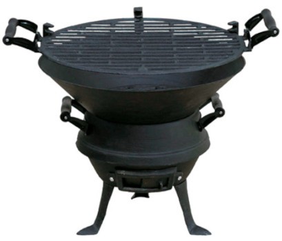 FLORALAND Grill żeliwny beczkowy śr. 35,5cm MG630 