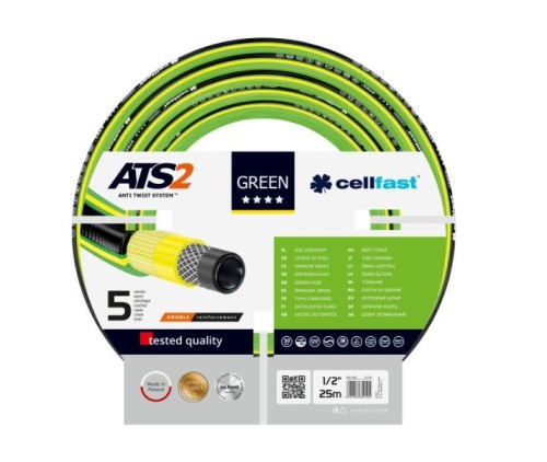 CELLFAST Wąż ogrodowy Green ATS2 1/2 25m
