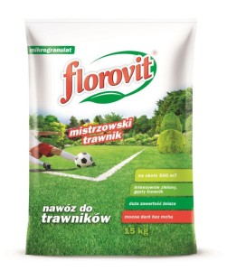 FLOROVIT NAWÓZ DO TRAWNIKÓW Z MCHEM 15 KG