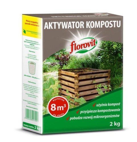 FLOROVIT AKTYWATOR KOMPOSTU 2KG