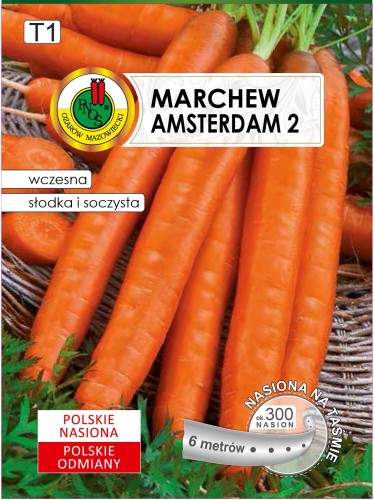 PNOS Marchew Jadalna Amsterdam 2 taśma 6m