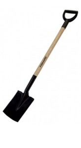 FISKARS Szpadel prosty Solid z drewnianym trzonkiem 131423