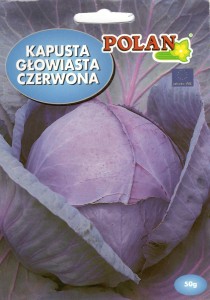 POLAN Kapusta Głowiasta Czerwona Rufus 2g