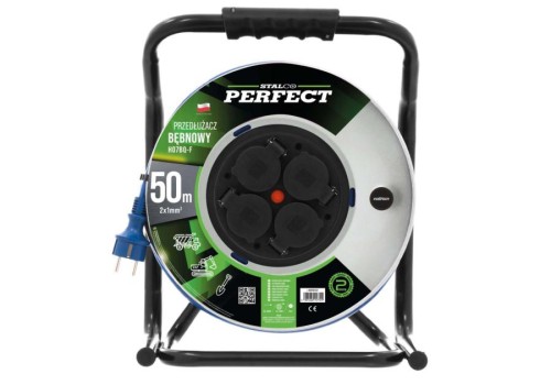  STALCO Przedłużacz bębnowy heavy line 30 m, 16a, 3x2,5mm Perfect s-75700