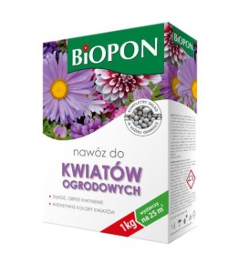 BIOPON Nawóz do kwiatów ogrodowych granulat 1kg