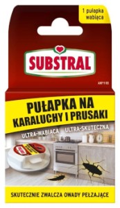 SUBSTRAL Pułapka na karaluchy i prusaki 1 sztuka