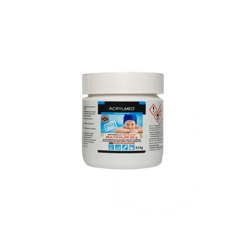 Acrylmed Multichlor Blue do basenu tabletki 20g/1kg