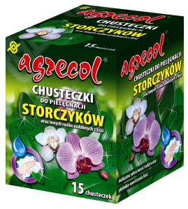 AGRECOL Chusteczki do pielęgnacji storczyków 15szt