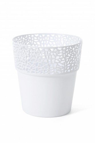 LAMELA Osłonka ROSA fi 130 biały