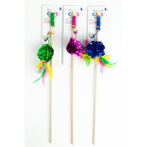 Zabawka dla kota wędka 40cm, Tatrapet