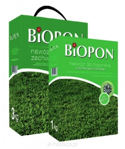 BIOPON Nawóz do trawnika zachwaszczonego 3kg