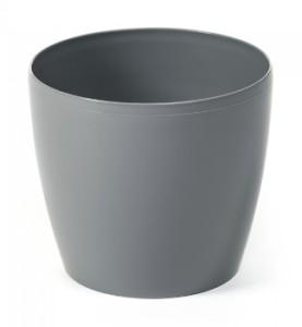 LAMELA Osłonka-doniczka Magnolia fi 155 szary