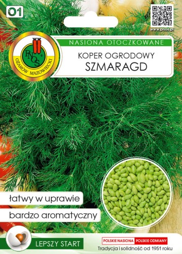 PNOS Koper Ogrodowy Szmaragd nasiona otoczkowane 300 szt.