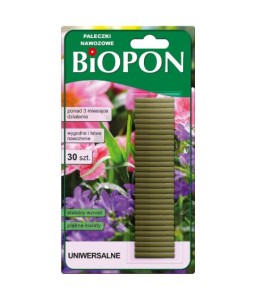 BIOPON pałeczki nawozowe uniwersalne 30szt