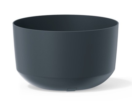 PROSPERPLAST Doniczka Gracia Standard-antracyt DGRS350-S433