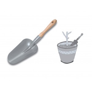 Szufelka do materiałów sypkich GP /49751