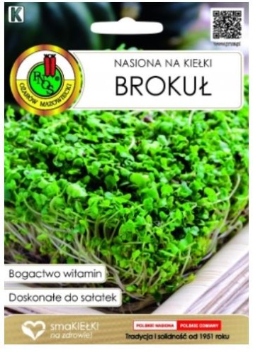 PNOS Nasiona na kiełki brokuł 8g