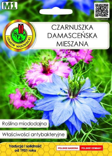 PNOS Czarnuszka Damasceńska mieszana miododajna 1g