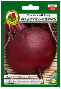 PNOS Burak ćwikłowy Okrągły Ciemnoczerwony 20g