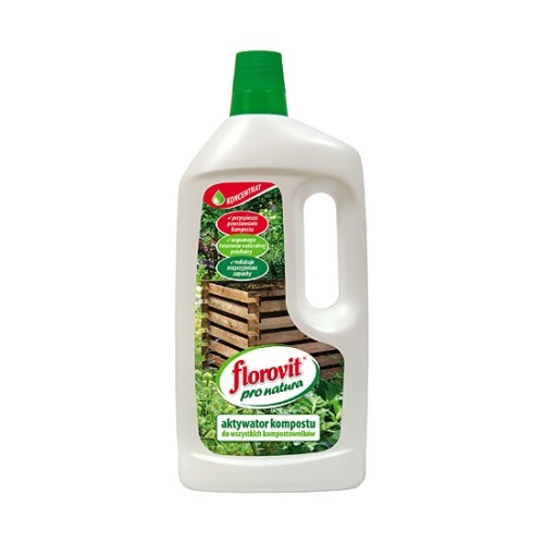 Florovit płynny Pro Natura aktywator kompostu 1,0l