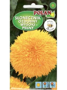 POLAN Słonecznik ozdobny pełny wysoki żółty 2g