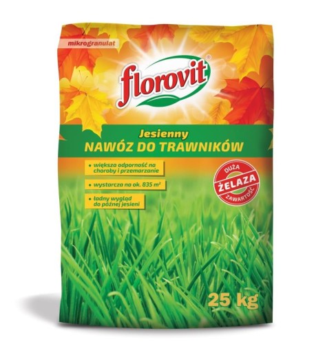 Nawóz Florovit jesienny do trawników 25kg