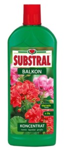 SUBSTRAL Nawóz w płynie burza kwiatów - balkon 1 L