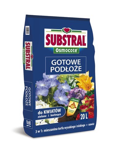 SUBSTRAL Ziemia uniwersalna 2w1 20l