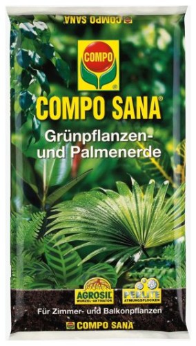 COMPO Podłoże do zielonych i palm 10l