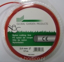 Żyłka okrągła GGP 2,4mm x 17m