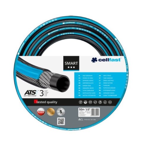 CELLFAST WĄŻ OGRODOWY SMART ATSV 1/2