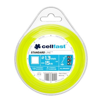 CELLFAST Żyłka tnąca kwadrat 2,7 mm x 15 m 