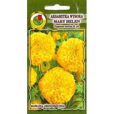 PNOS Aksamitka pełna wysoka Mary Helen cytrynowożółta 1g