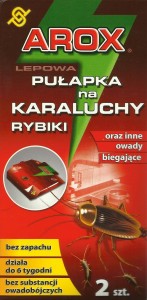 AGRECOL Pułapka lepowa na karaluchy 2 szt