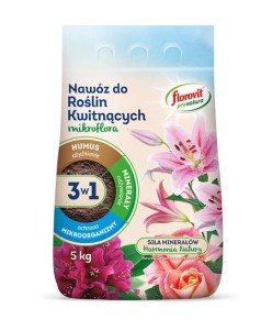 Florovit Mikroflora 3w1 nawóz do roślin kwitnących 5 kg 