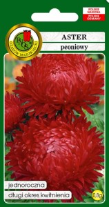 PNOS Aster peoniowy czerwony 0,8g