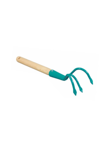 Tuchmet Spulchniacz 3 zębowy z trzonkiem 28 cm