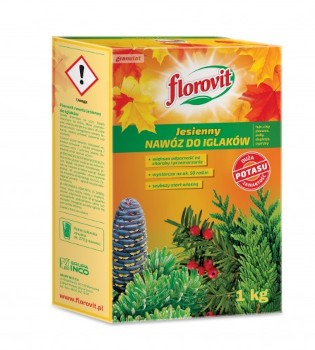 Nawóz Florovit jesienny do roślin iglastych 1 KG