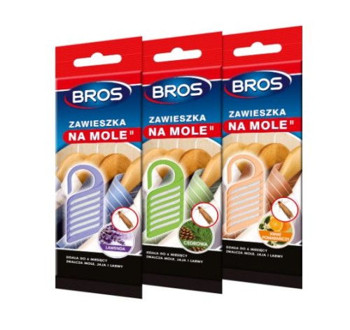 BROS Zawieszka na mole cedrowa 1 szt. 