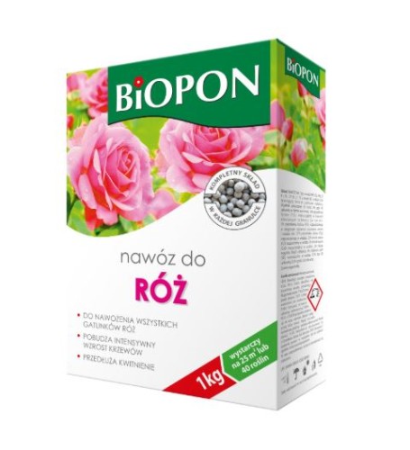 BIOPON Nawóz do róż granulat 1kg