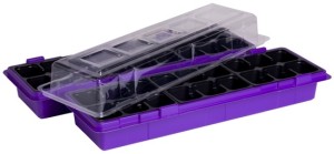 VEFI Miniszklarenka WIN DUO fioletowa 47x16cm 2 sztuki